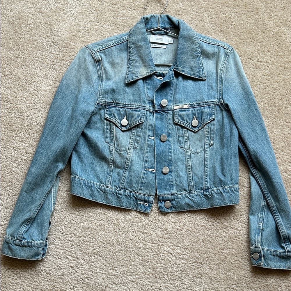 Closed denim cropped jacket